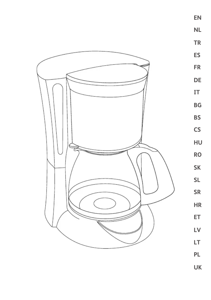 Image de la première page du manuel de l'appareil Subito CM3608