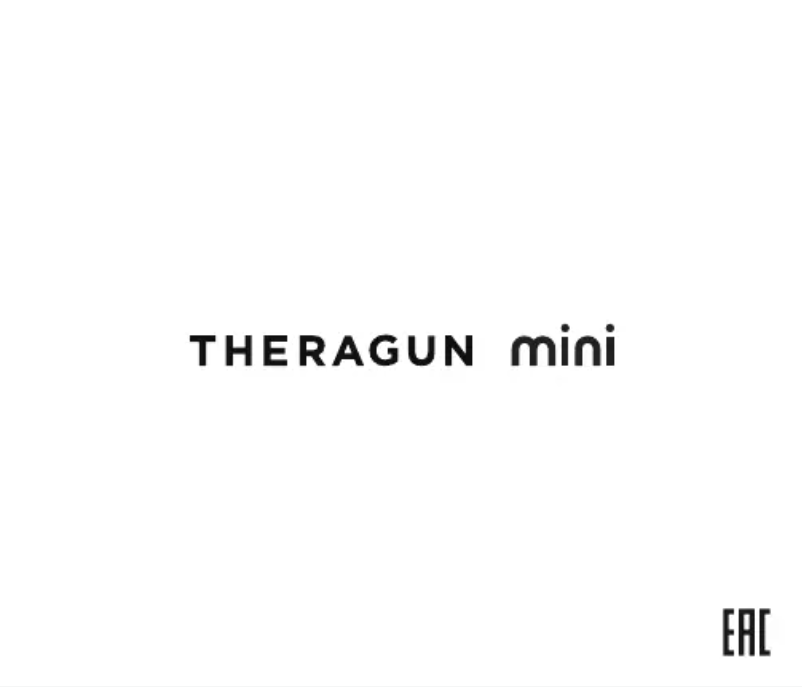 Page 1 de la notice Manuel utilisateur Theragun Mini