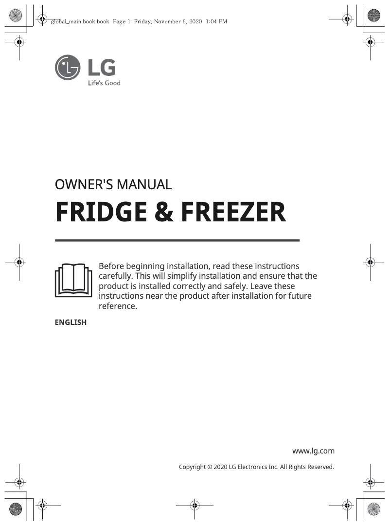 Imagen de la primera página del manual del dispositivo LB37SPT