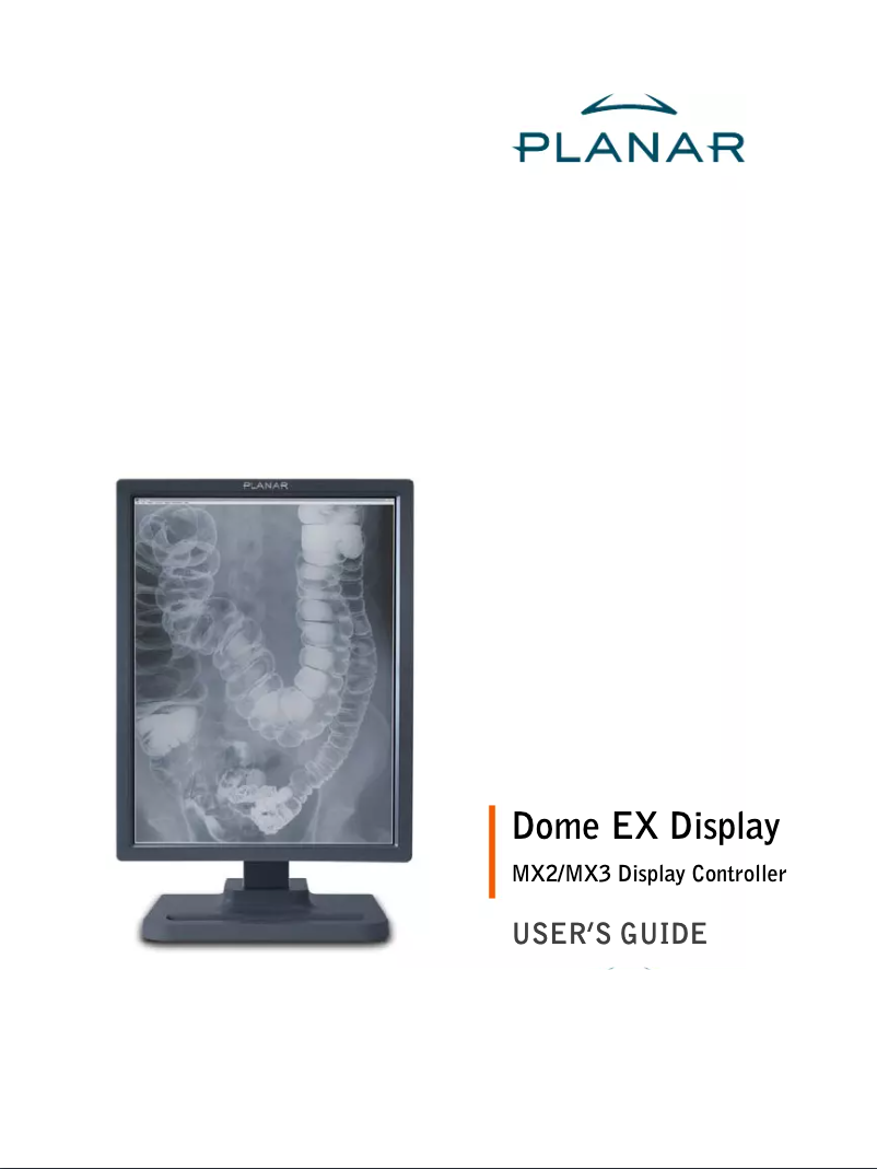 Page 1 de la notice Manuel utilisateur Planar Dome E3c