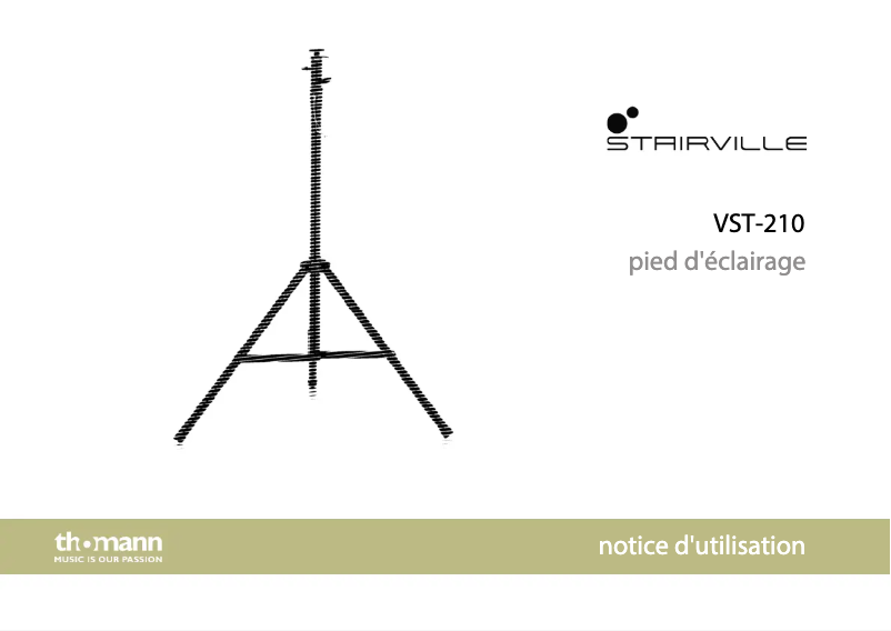 Image de la première page du manuel de l'appareil VST-210