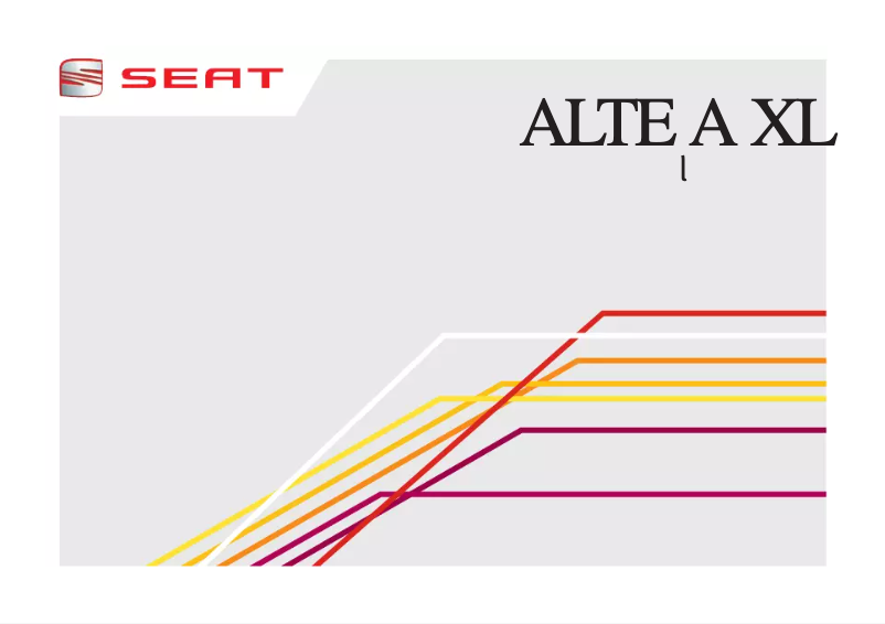 Page 1 of the manual User Manual Seat Altea XL (2013)