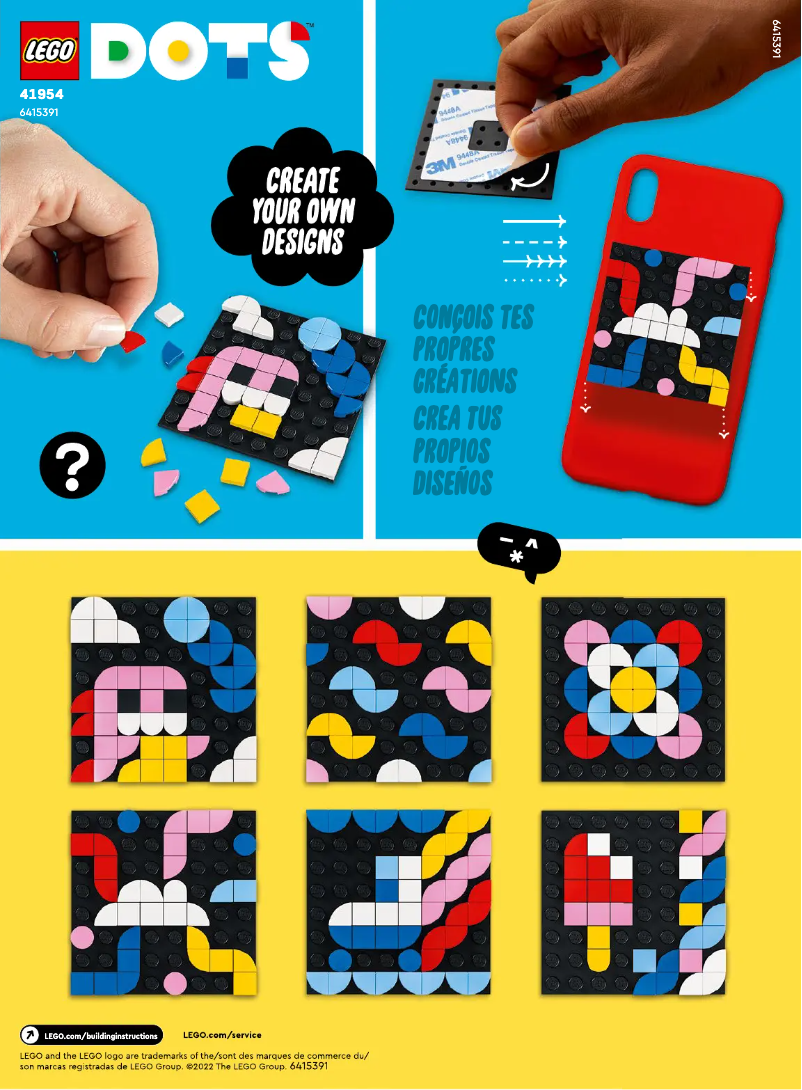 Image de la première page du manuel de l'appareil Dots 41954