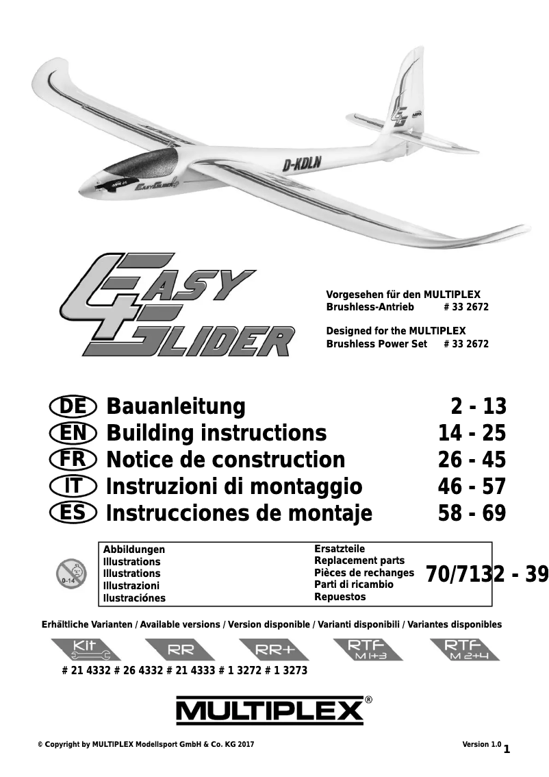 Image de la première page du manuel de l'appareil 264333