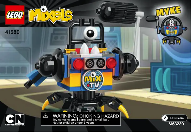 Page n°1 - Manuel utilisateur Lego Mixels 41580