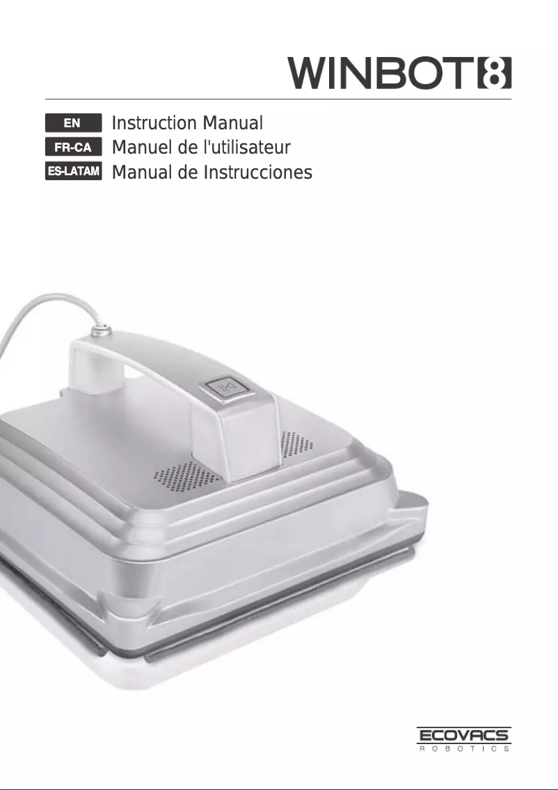 Page 1 de la notice Manuel utilisateur ECOVACS W830
