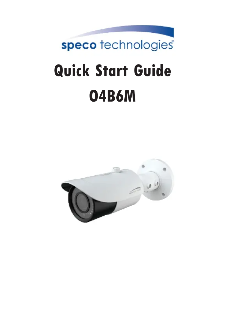 Image de la première page du manuel de l'appareil O4B6M