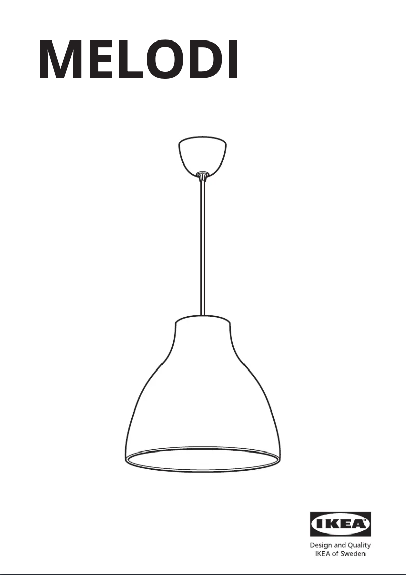 Image de la première page du manuel de l'appareil MELODI 403.865.28