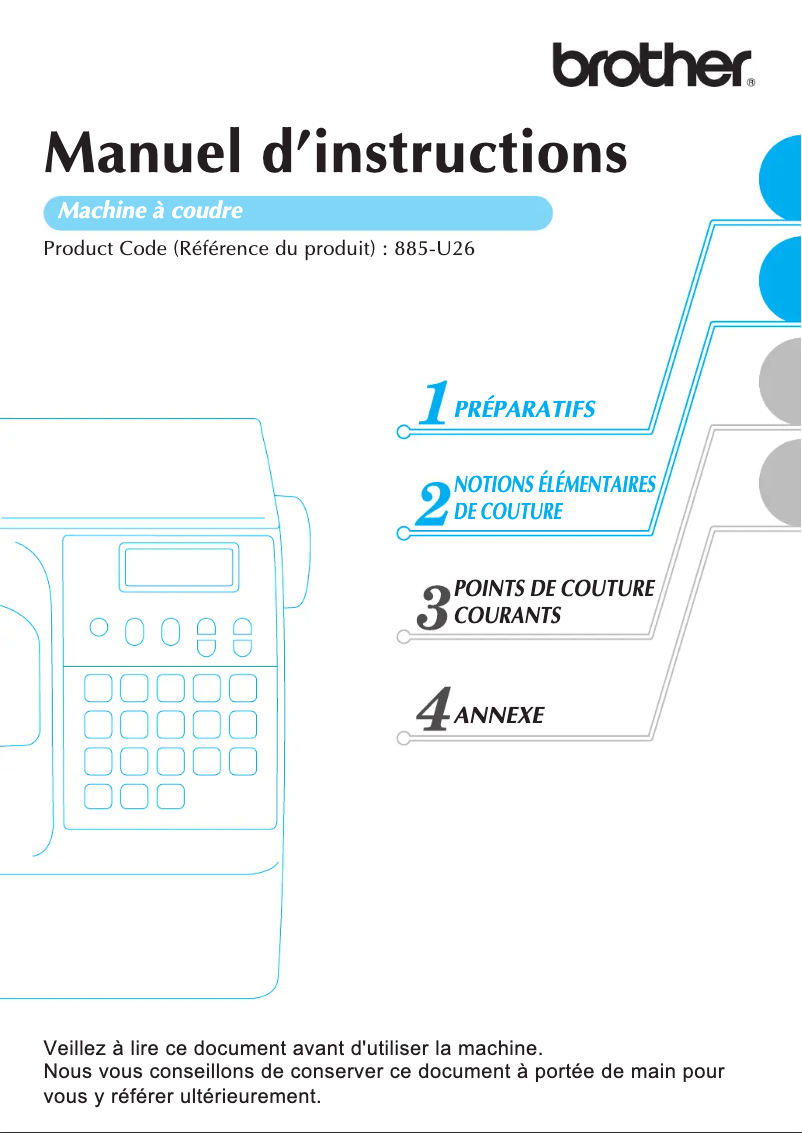 Image de la première page du manuel de l'appareil Innov-is 100