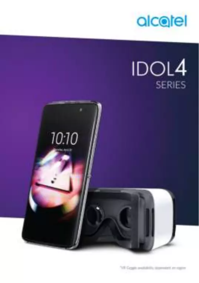 Page n°1 - Manuel utilisateur Alcatel Idol 4 Plus