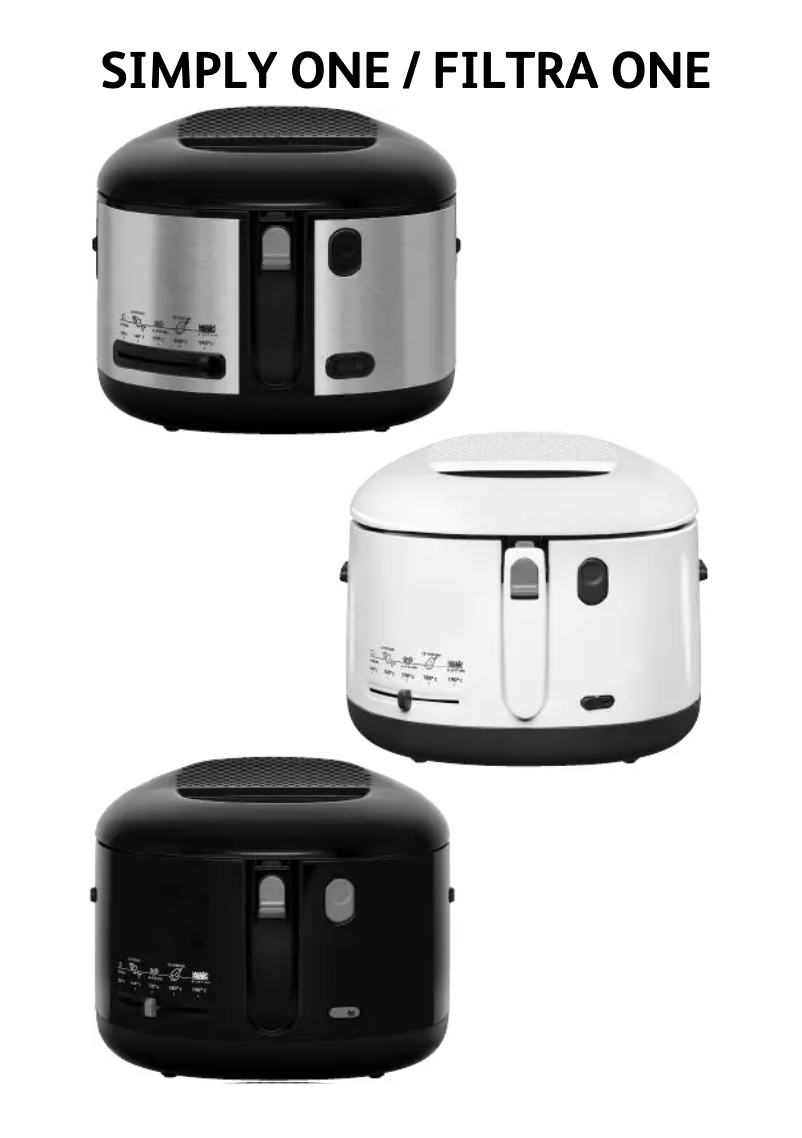 Image de la première page du manuel de l'appareil Filtra One FF162100