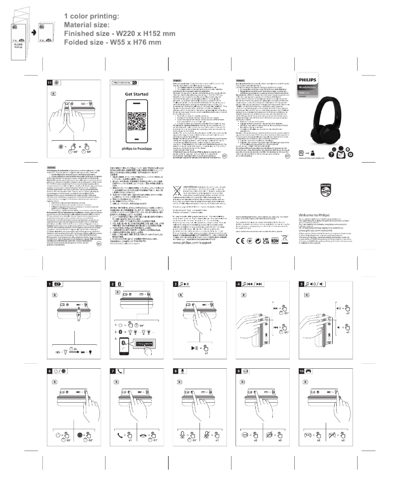 Image de la première page du manuel de l'appareil TAH4209