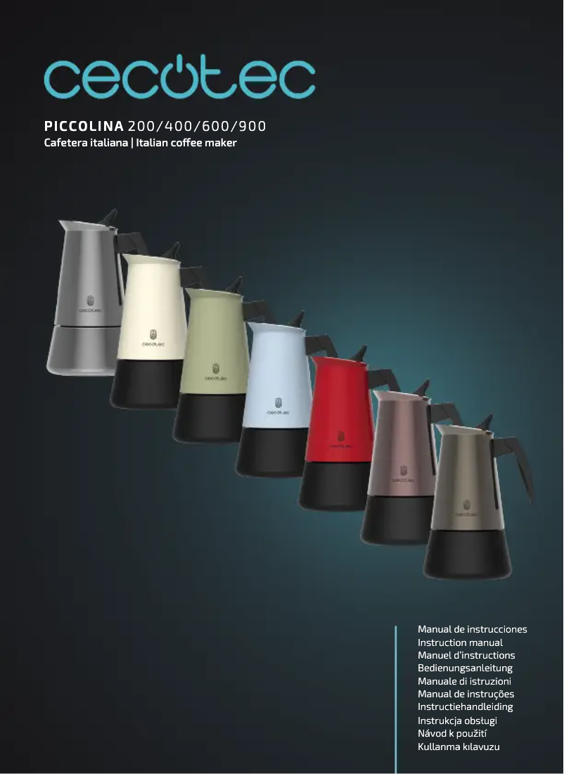Page n°1 - Manuel utilisateur Cecotec Piccolina 400