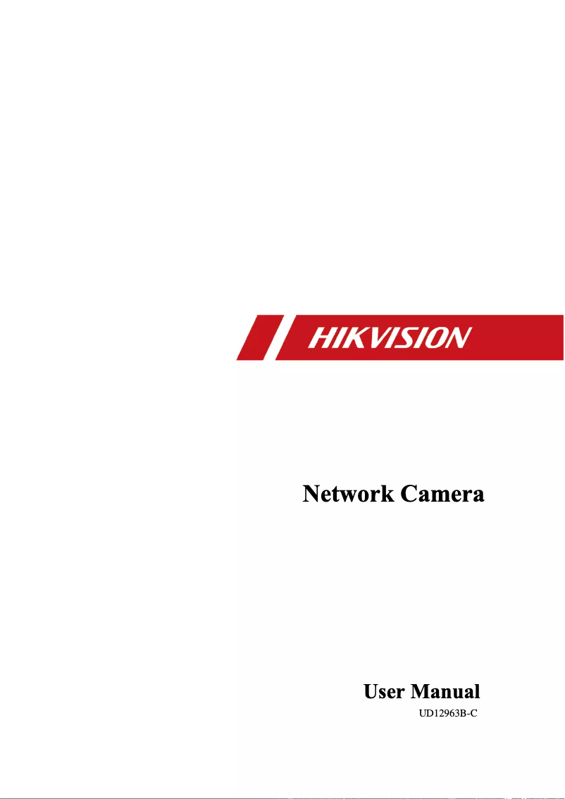 Page n°1 - Manuel utilisateur Hikvision DS-2CD5A26G0-IZSY