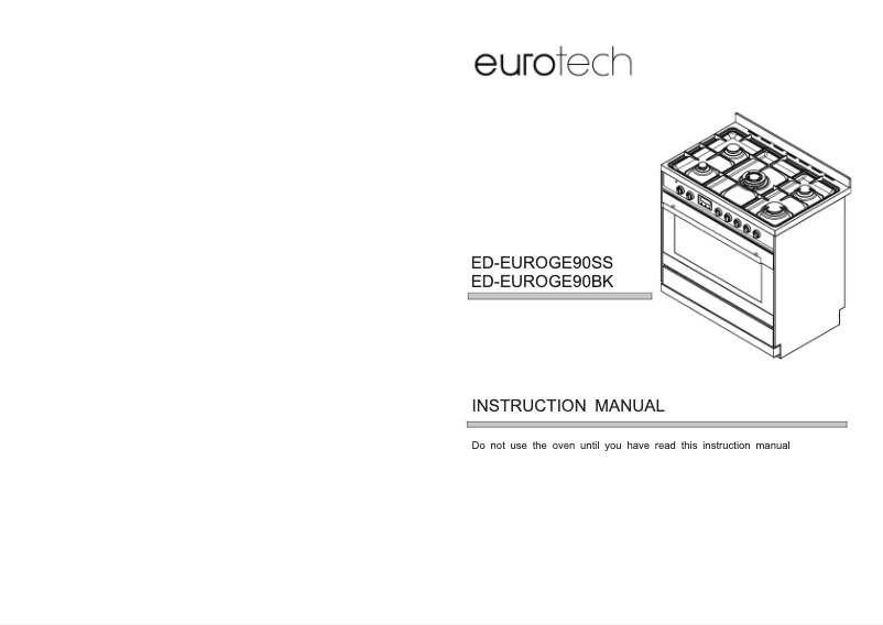 Page n°1 - Manuel utilisateur Eurotech ED-EUROGE90BK