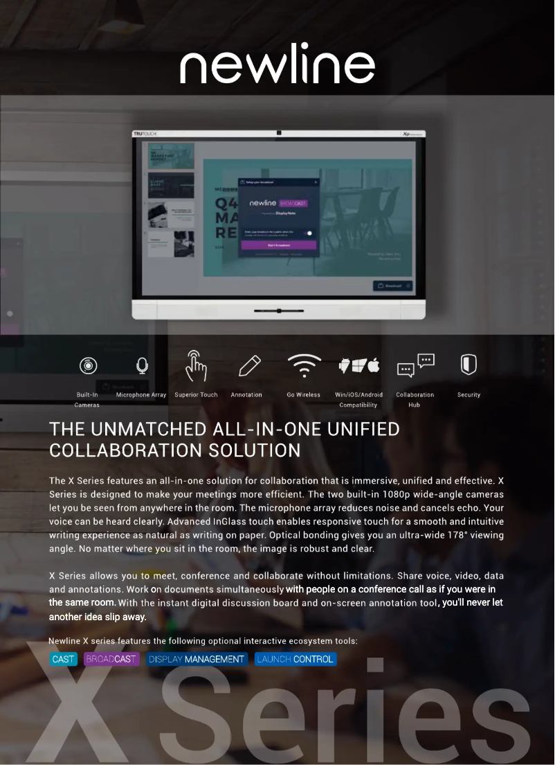 Image de la première page du manuel de l'appareil TruTouch X5