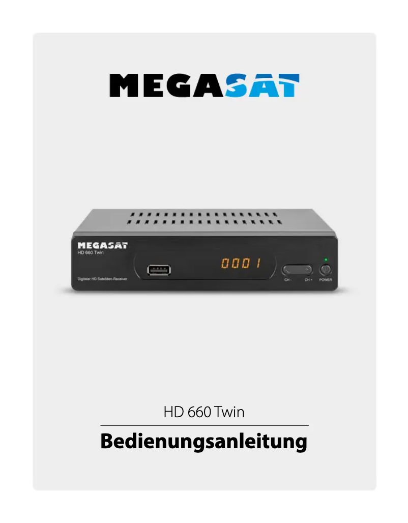 Image de la première page du manuel de l'appareil HD 660 Twin