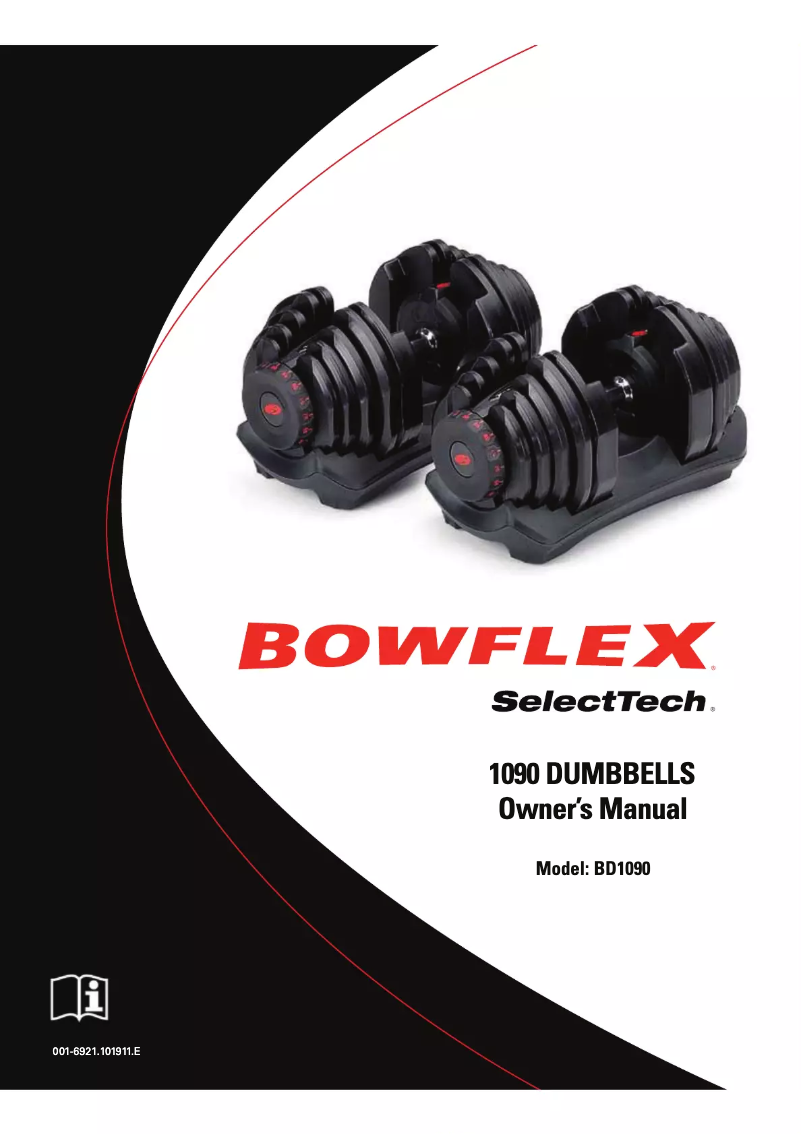 Página 1 del manual Manual de usuario Bowflex SelectTech BF1090