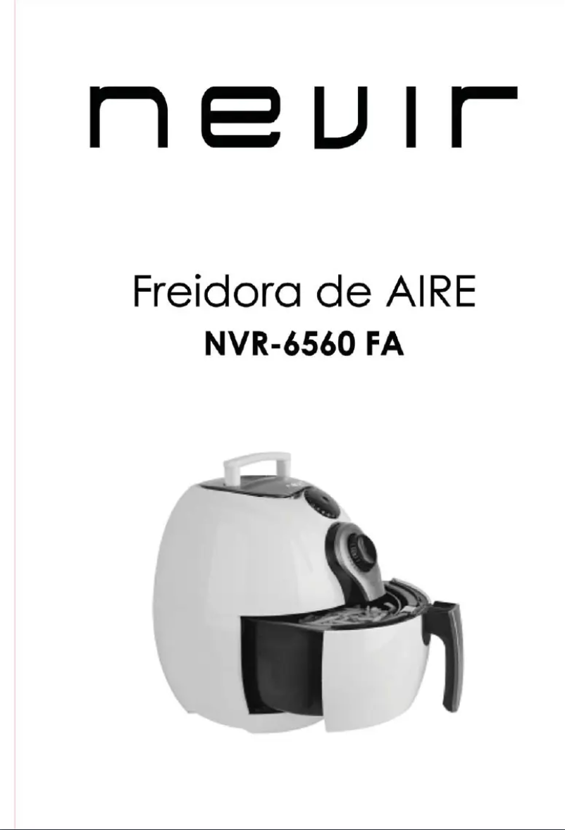 Image de la première page du manuel de l'appareil NVR-6560 FA