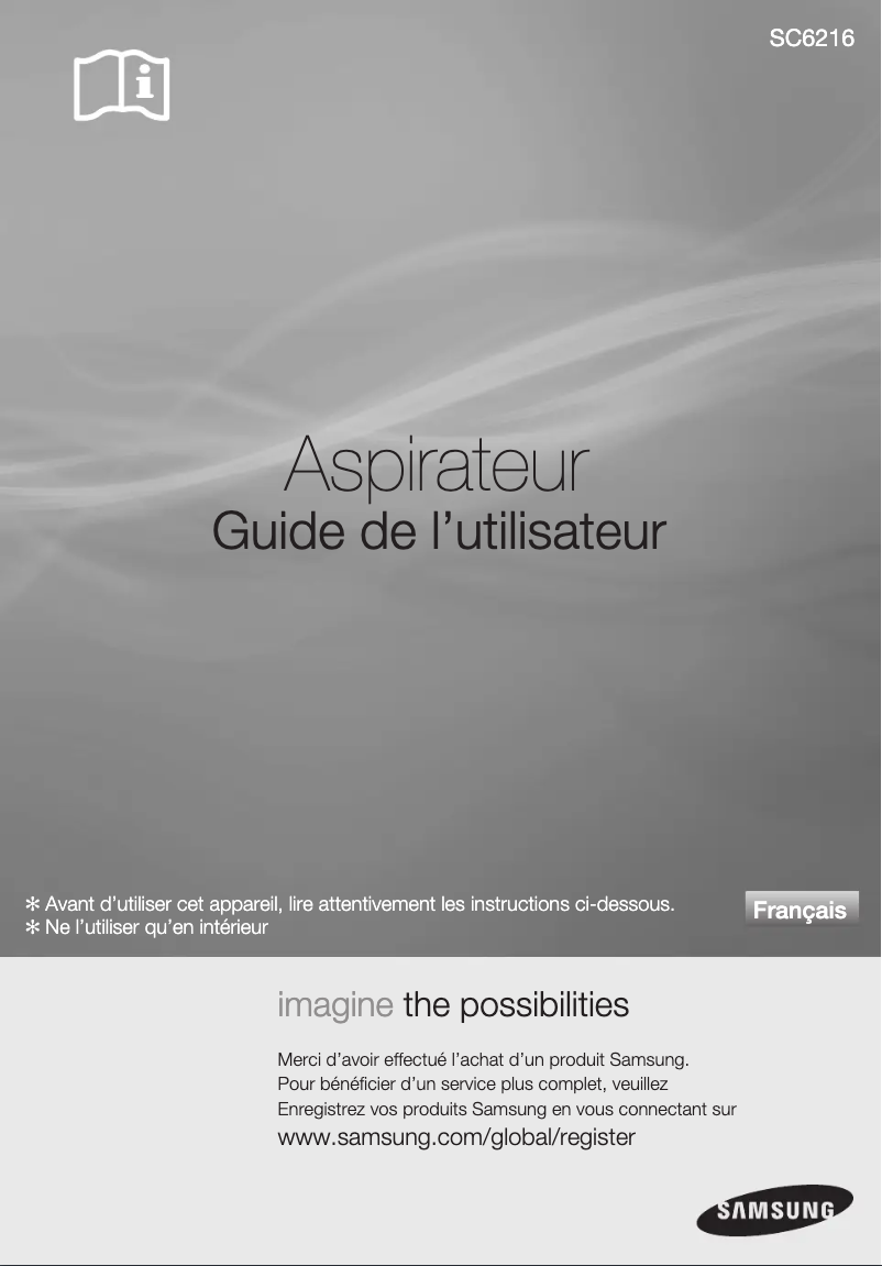 Image de la première page du manuel de l'appareil SC6216