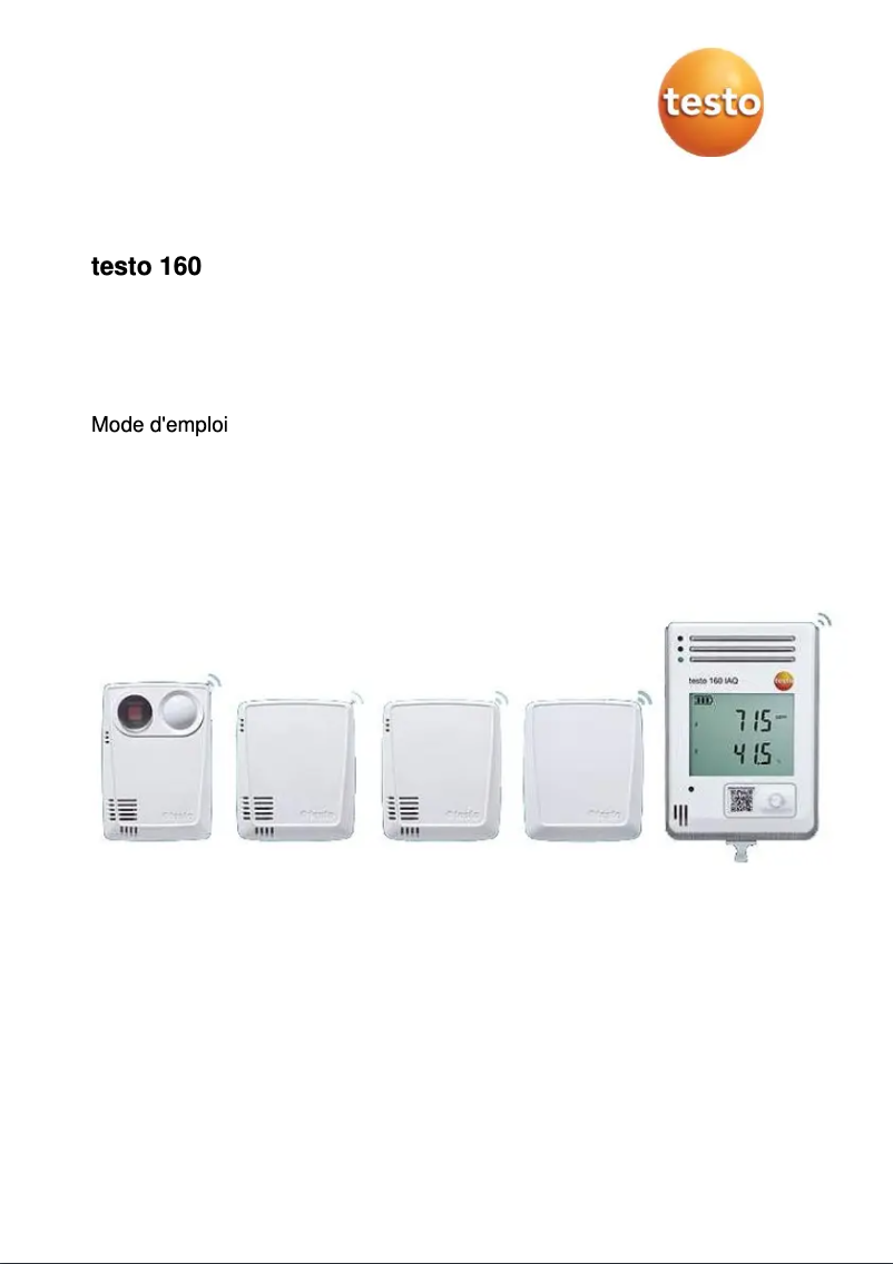 Página 1 del manual Manual de usuario Testo 160 IAQ