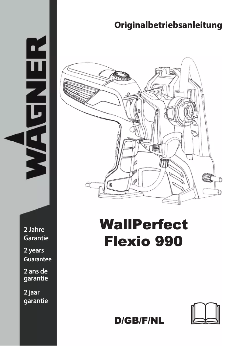 Image de la première page du manuel de l'appareil WallPerfect Flexio 990