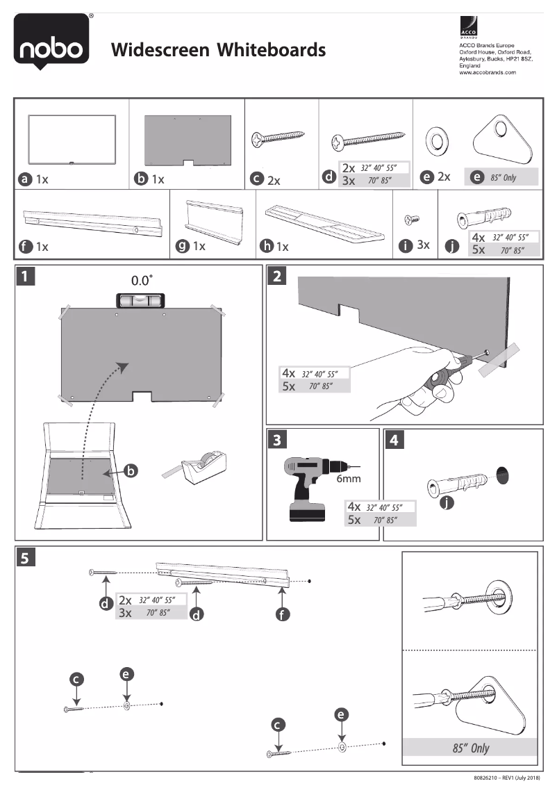 Page n°1 - Manuel utilisateur Nobo 1905291