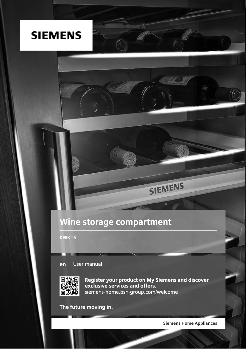 Page n°1 - Manuel utilisateur Siemens KW16KATGAG