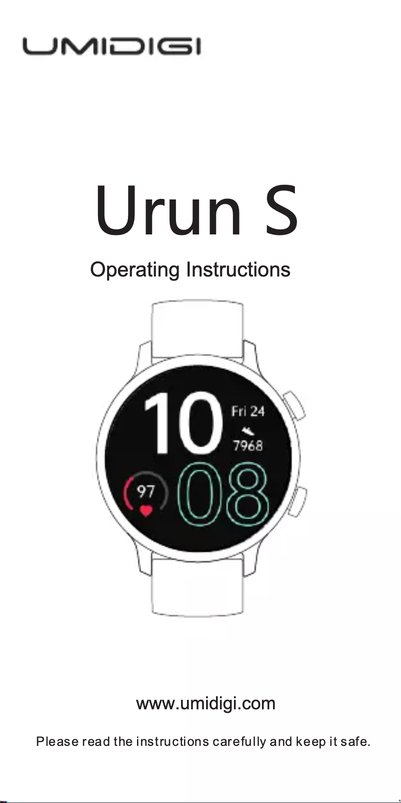 Image de la première page du manuel de l'appareil Urun S