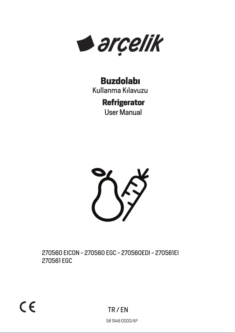 Image de la première page du manuel de l'appareil 270561 EGC