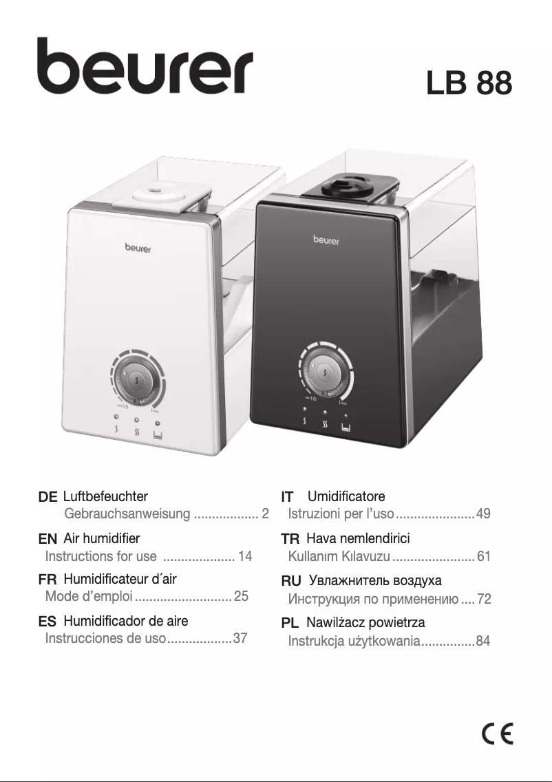 Image de la première page du manuel de l'appareil LB 88