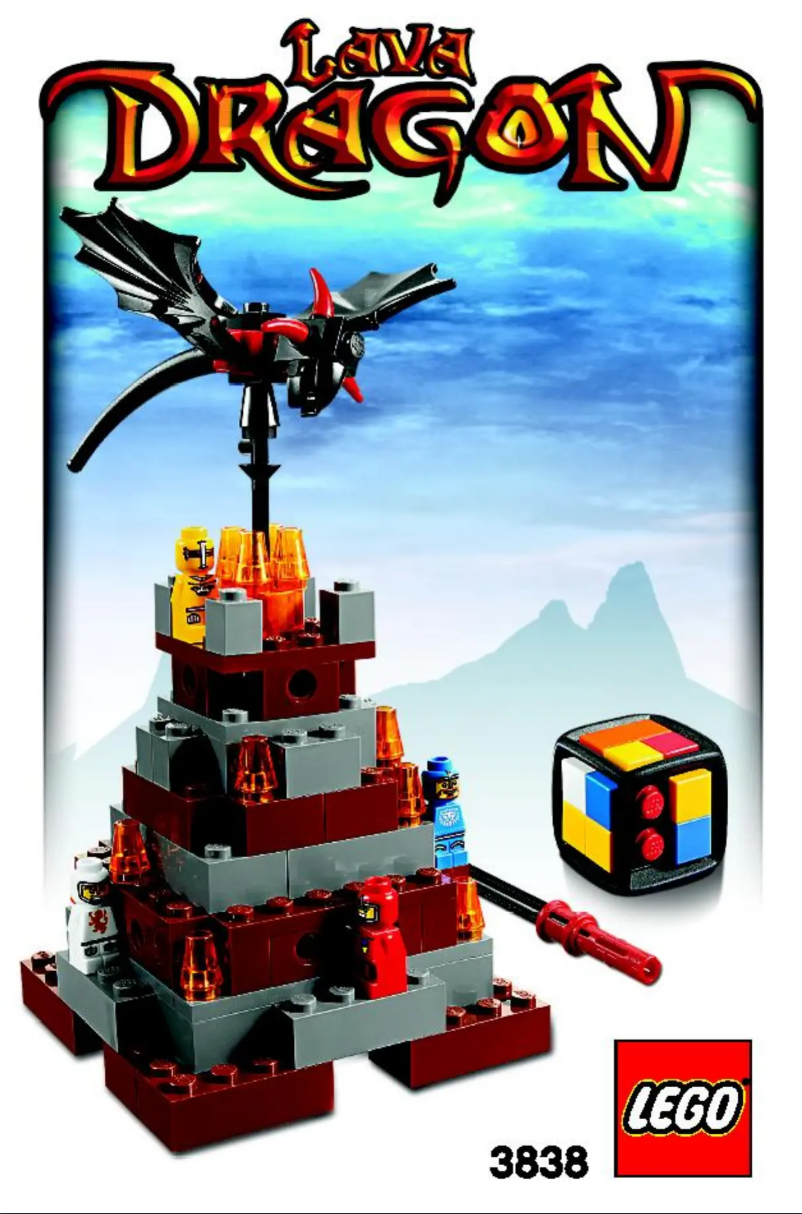 Page n°1 - Manuel utilisateur Lego Lava Dragon