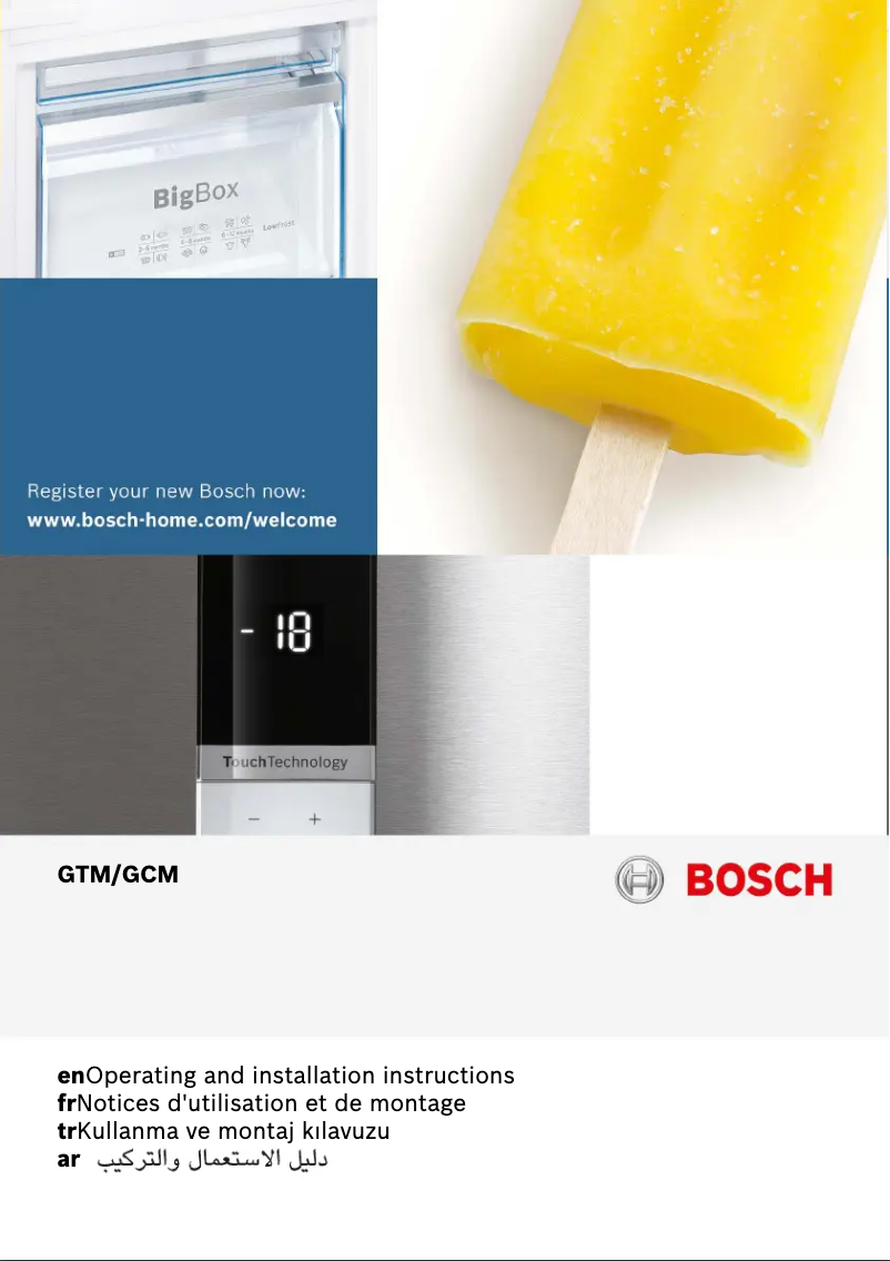 Page n°1 - Manuel utilisateur Bosch GCM28AW20G