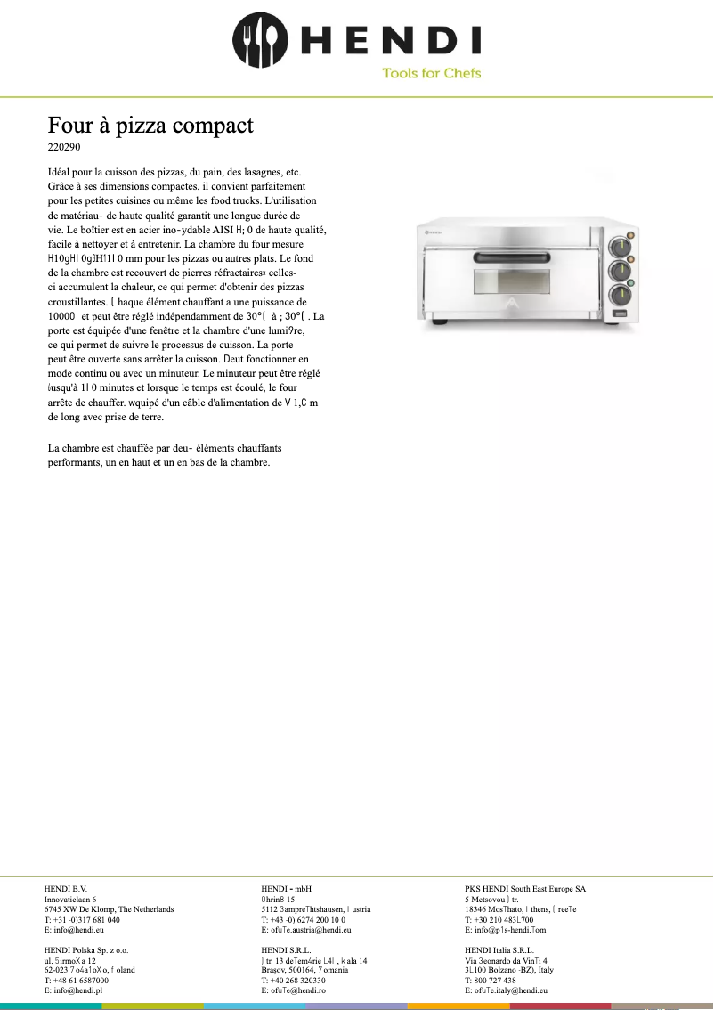 Image de la première page du manuel de l'appareil 220290