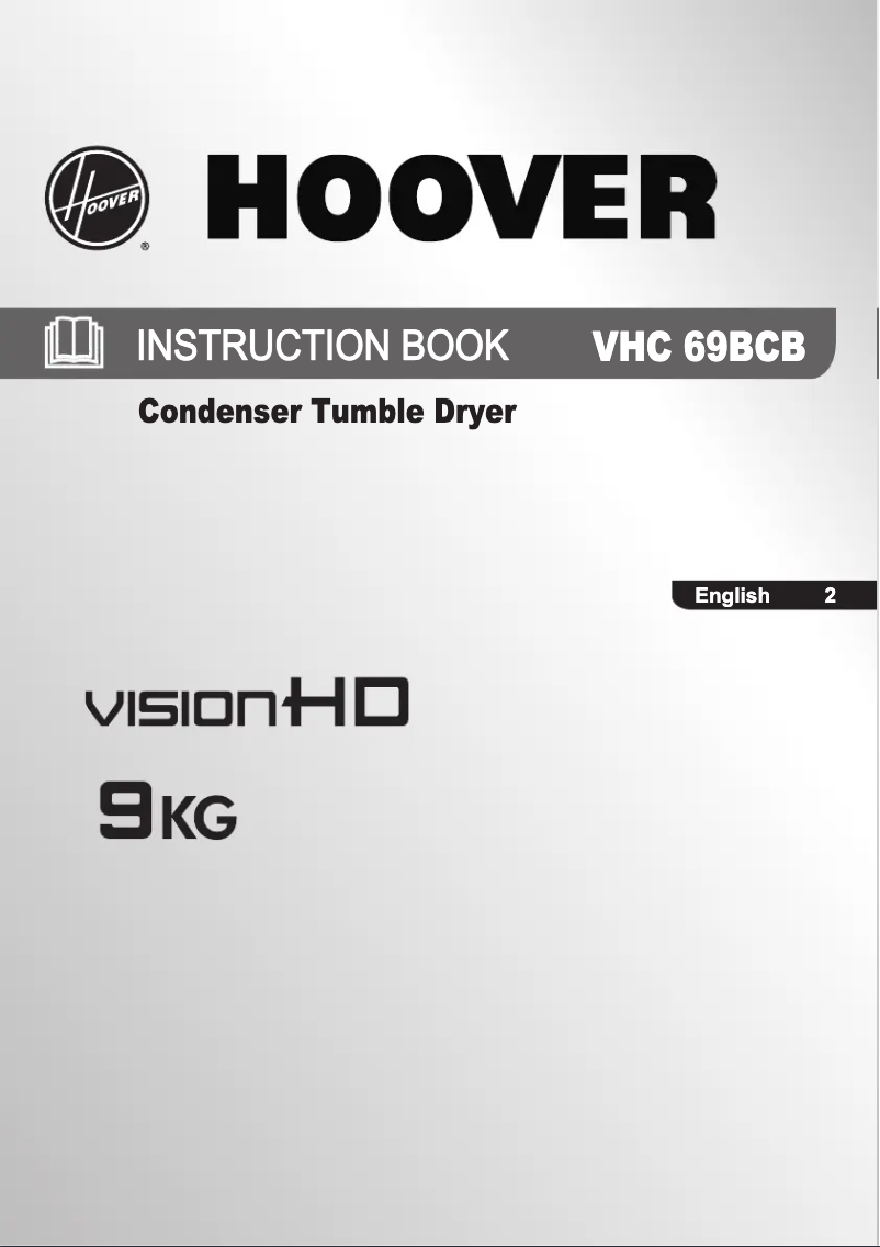 Image de la première page du manuel de l'appareil VHC 69BCB-80N