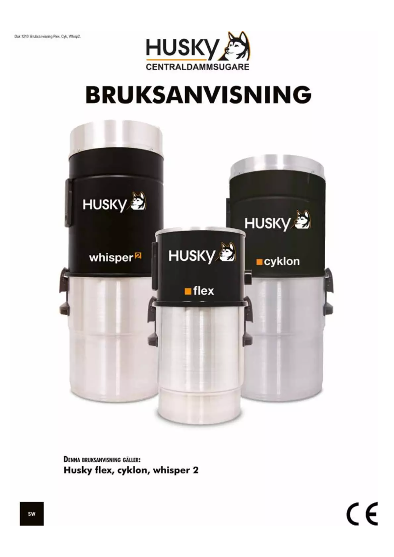 Page n°1 - Manuel utilisateur Husky Cyklon