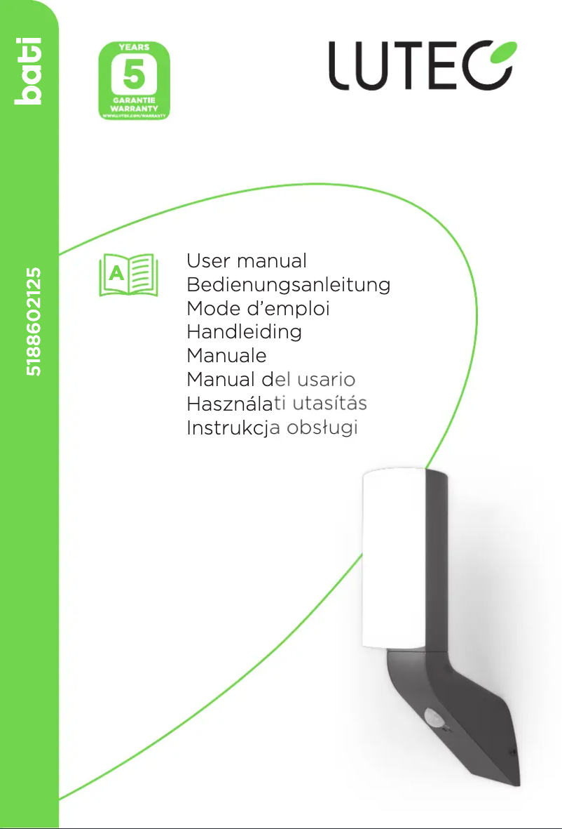 Image de la première page du manuel de l'appareil Bati