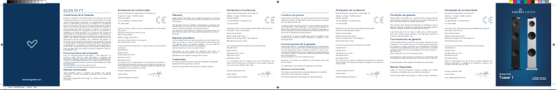 Page n°1 - Manuel utilisateur Energy Sistem Energy Tower 1