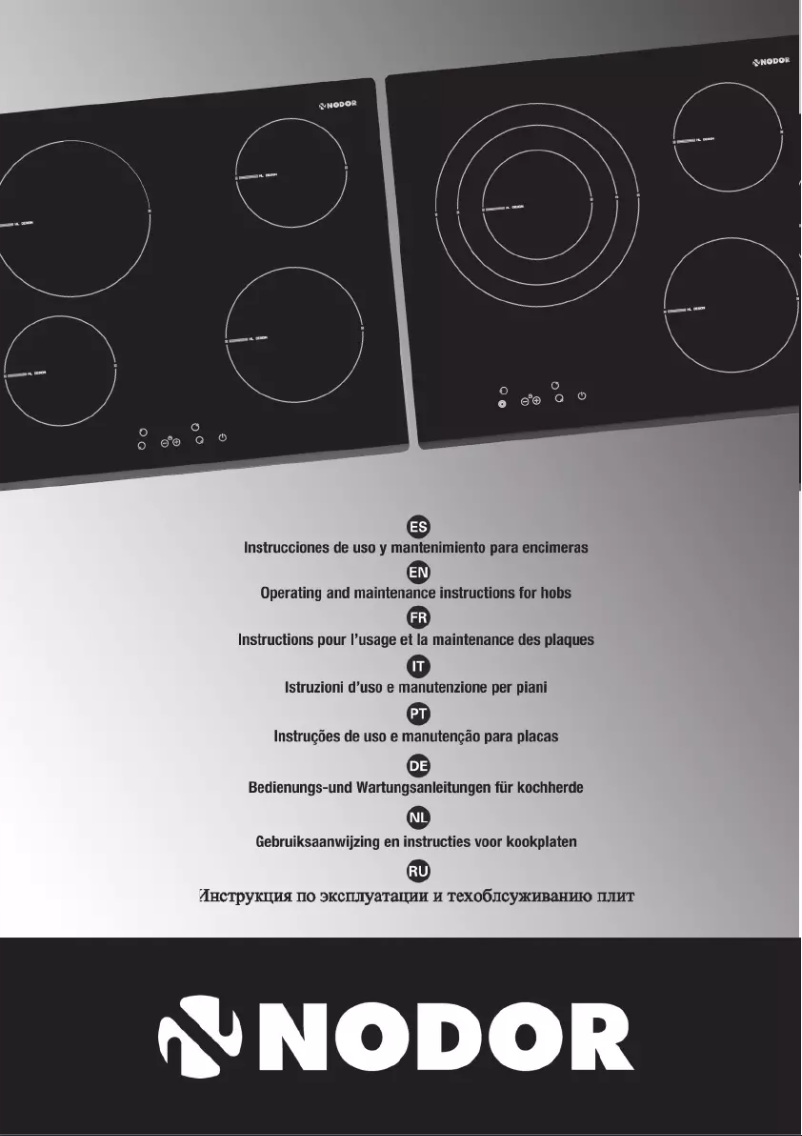 Página 1 del manual Manual de usuario Nodor V 4060 BK