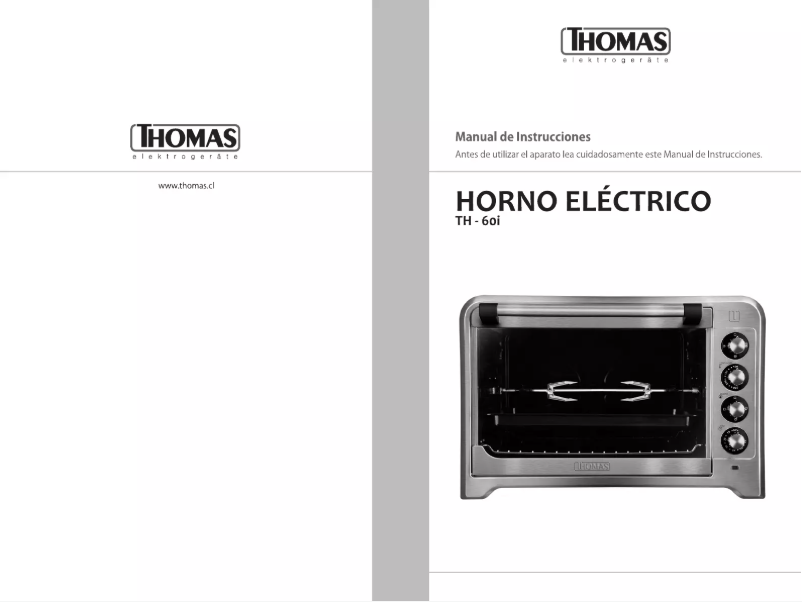 Page n°1 - Manuel utilisateur Thomas TH-60I