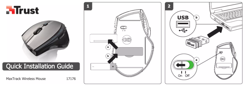 Image de la première page du manuel de l'appareil MaxTrack Wireless 17176