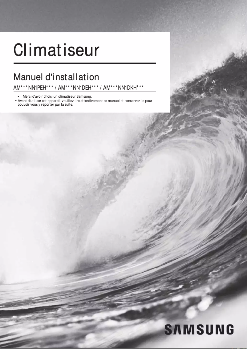 Image de la première page du manuel de l'appareil AM036FNFDEH/EU