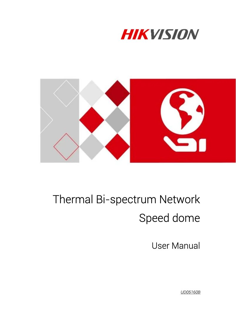 Image de la première page du manuel de l'appareil DS-2TD4136-25