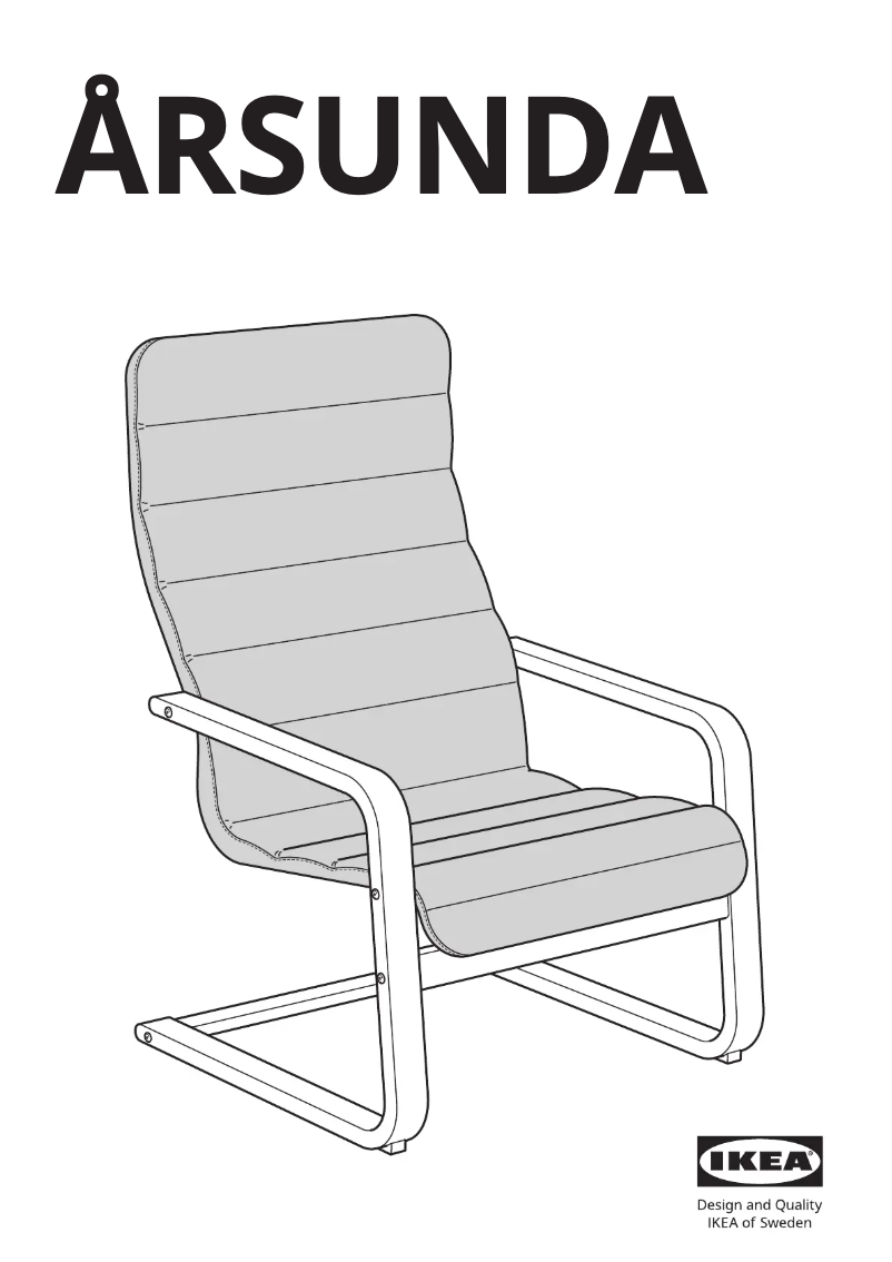 Image de la première page du manuel de l'appareil ÅRSUNDA 005.358.94