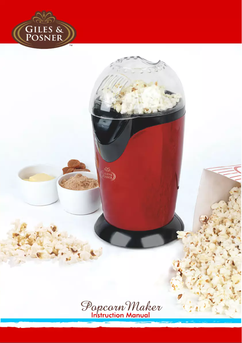 Page 1 of the manual User Manual Giles & Posner EK1524