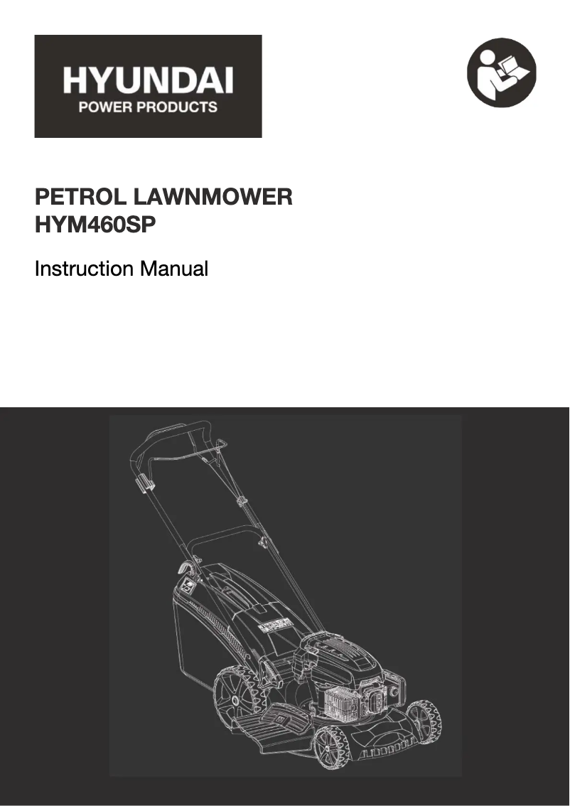 Page 1 of the manual User Manual Hyundai HYM460SP