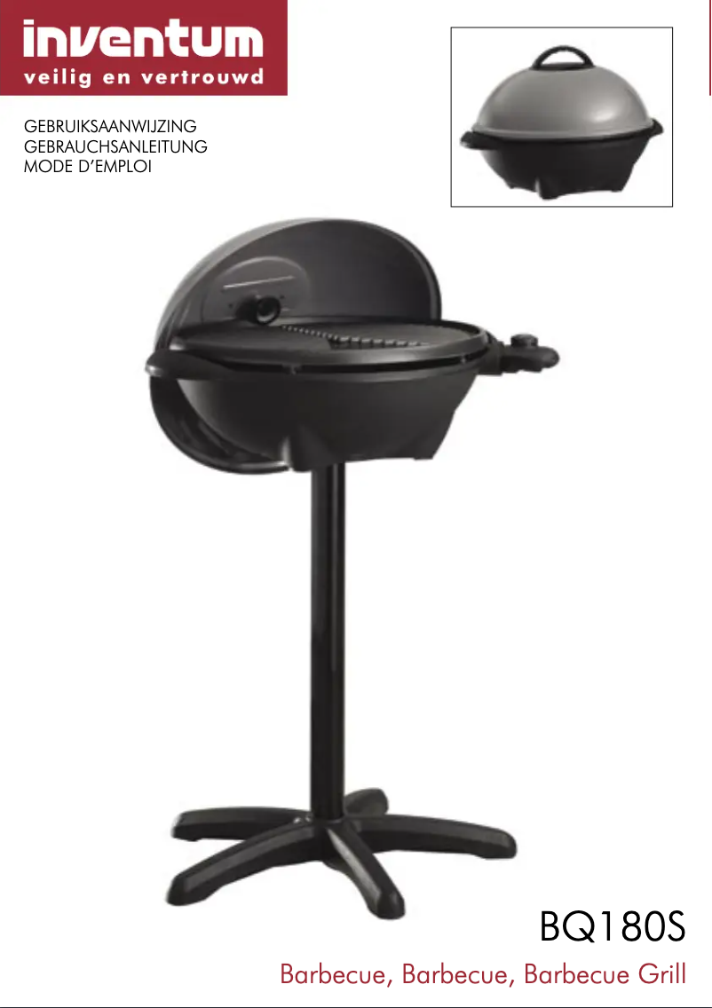 Page 1 de la notice Manuel utilisateur Inventum BQ180S