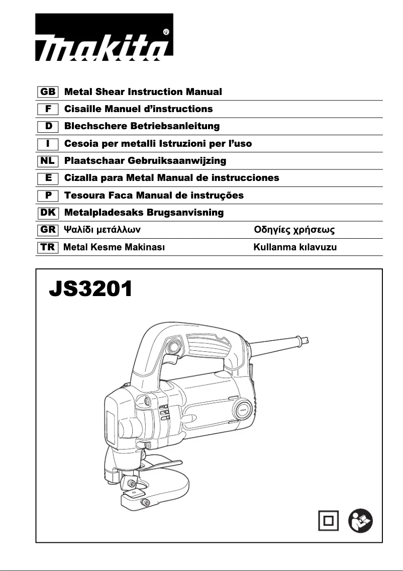 Page 1 de la notice Mode d'emploi Makita JS3201J