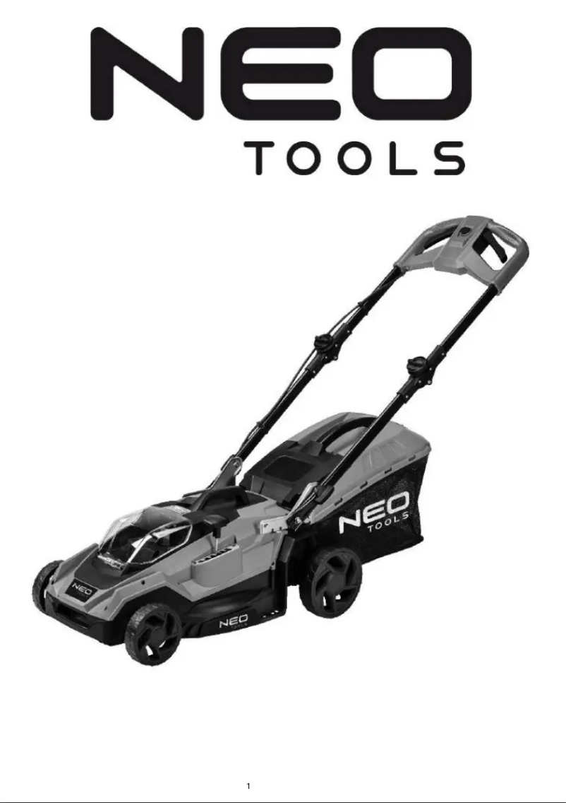 Page 1 de la notice Manuel utilisateur NEO tools 04-610