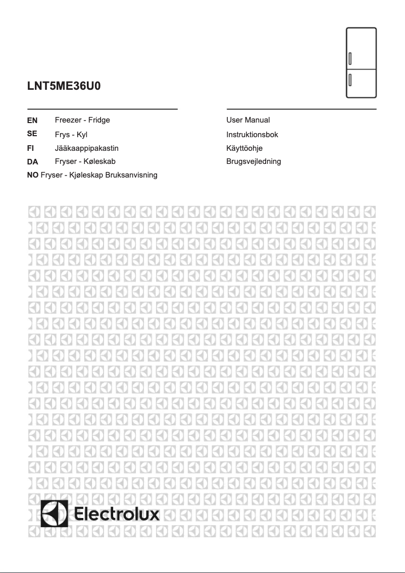 Page n°1 - Manuel utilisateur Electrolux LNT5ME36U0